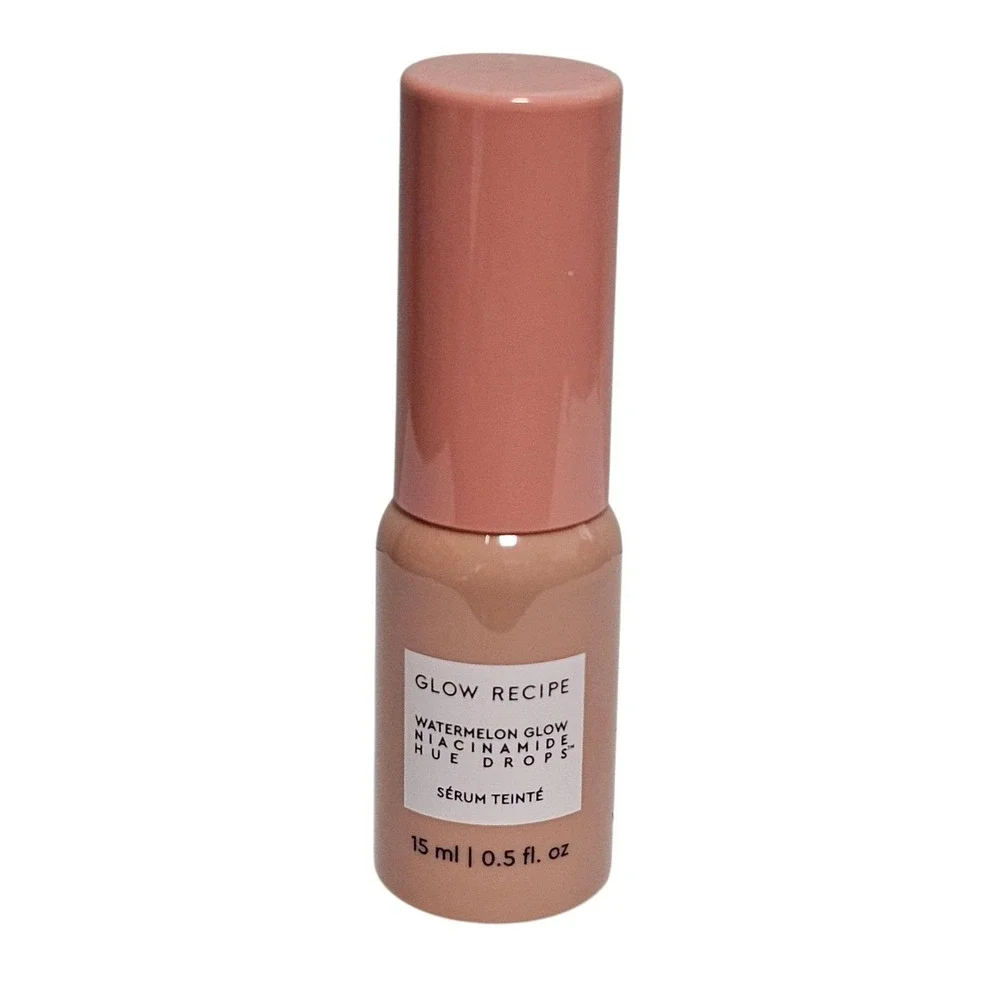 Glow Recipe Watermelon Glow Niacinamide Hue Drops Sun Glow 0.5fl.oz 15 ml. Trave
